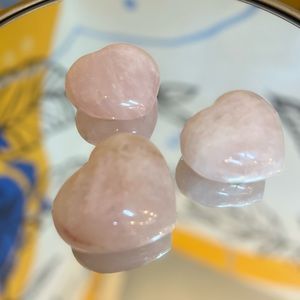 Rose Quartz Heart